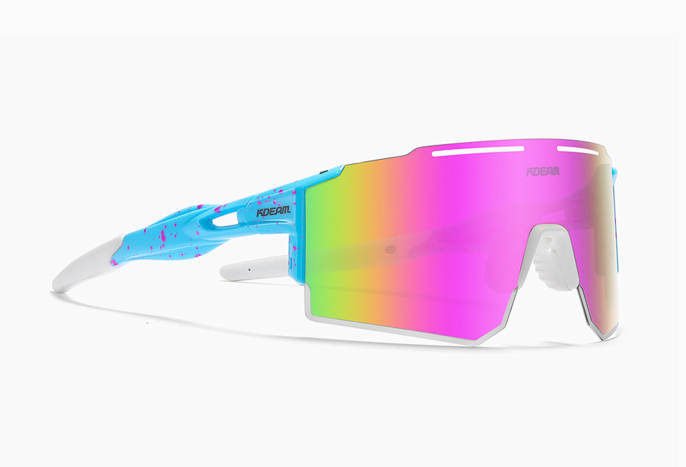 Gafas de sol polarizadas - protección total y resistencia al viento.