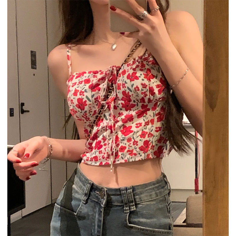 Camisola Floral Sweet Hot Girl – Verano, Estilo Fresh