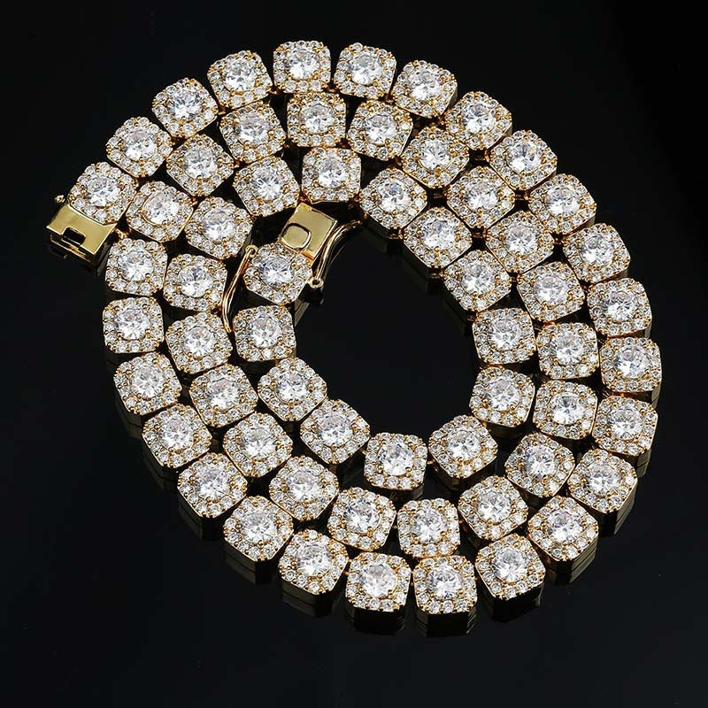 Collar de Ciruela de Circonitas – Estilo Plum Blossom Elegante