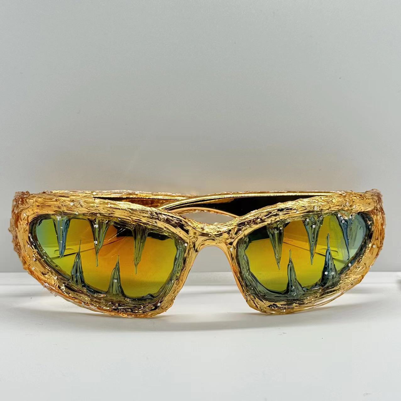 Gafas de Sol Epoxi Atigrado Oscuro Americano – Look Misterioso y Trendy