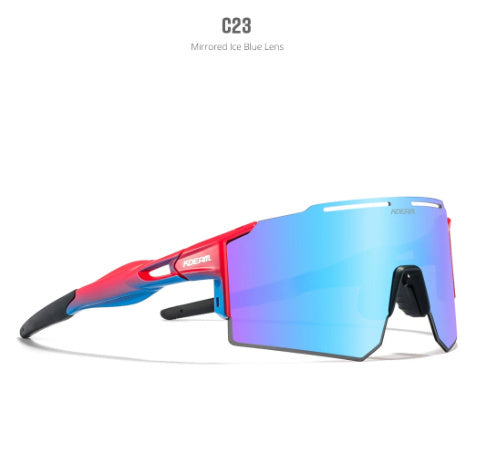 Gafas de sol polarizadas - protección total y resistencia al viento.