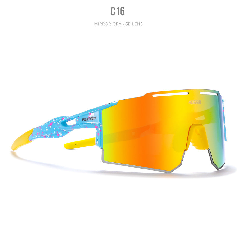 Gafas de sol polarizadas - protección total y resistencia al viento.