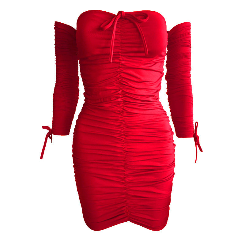 Vestido tubo con un solo hombro – Sexy & elegante