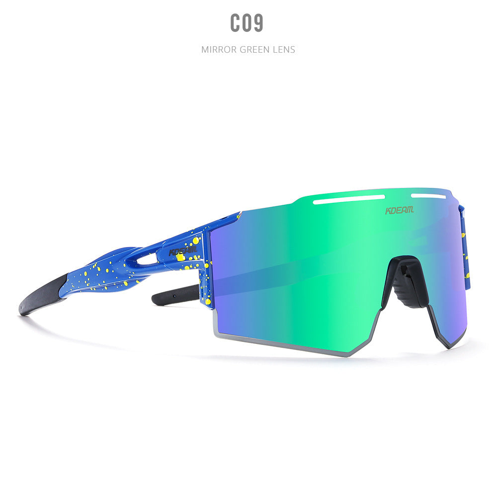 Gafas de sol polarizadas - protección total y resistencia al viento.