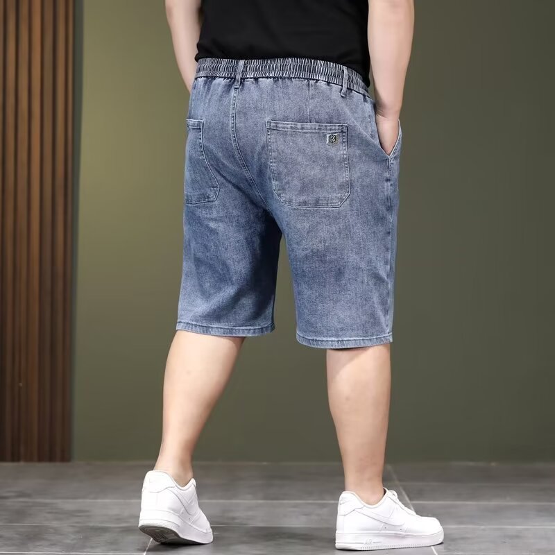 Short Vaquero Hombre Verano | Denim con Cintura Elástica