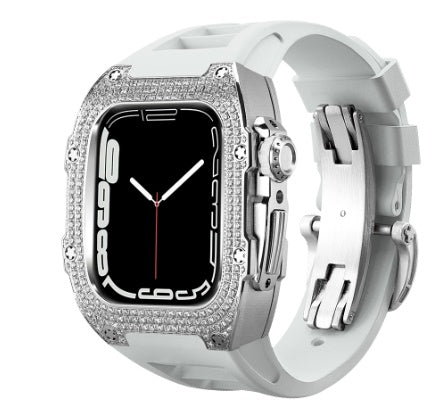 Correa de Reloj con Caja de Diamantes | Estilo Exclusivo Flow Hasta La Muerte