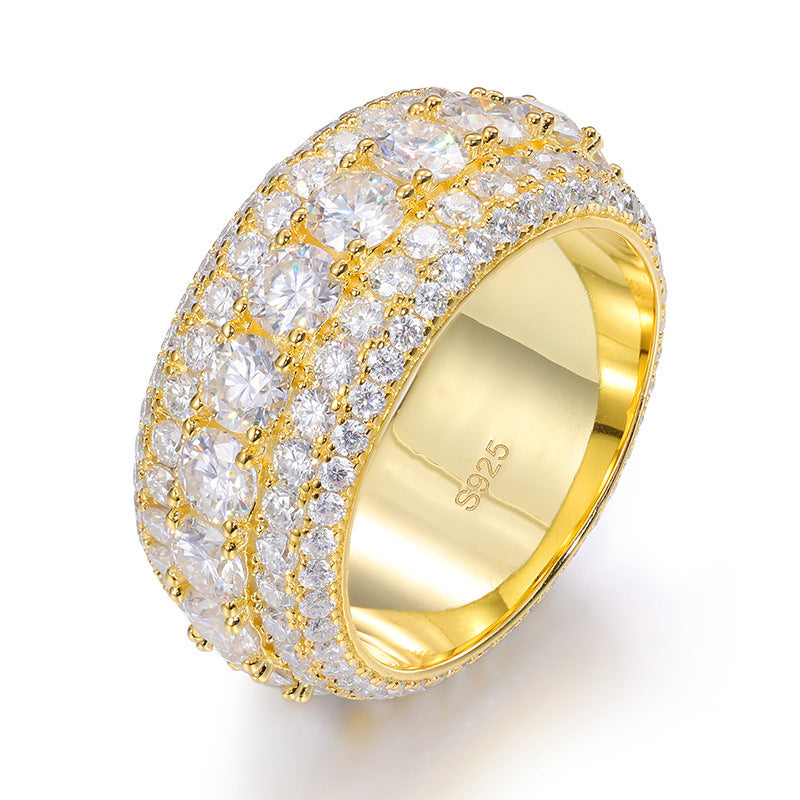 Anillo de Moissanita en Plata de Ley S925 – Brillo de Lujo al Mejor Precio