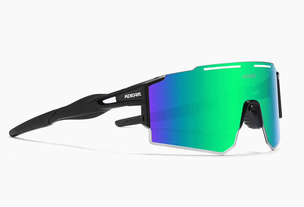 Gafas de sol polarizadas - protección total y resistencia al viento.