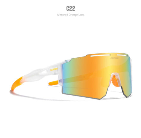 Gafas de sol polarizadas - protección total y resistencia al viento.