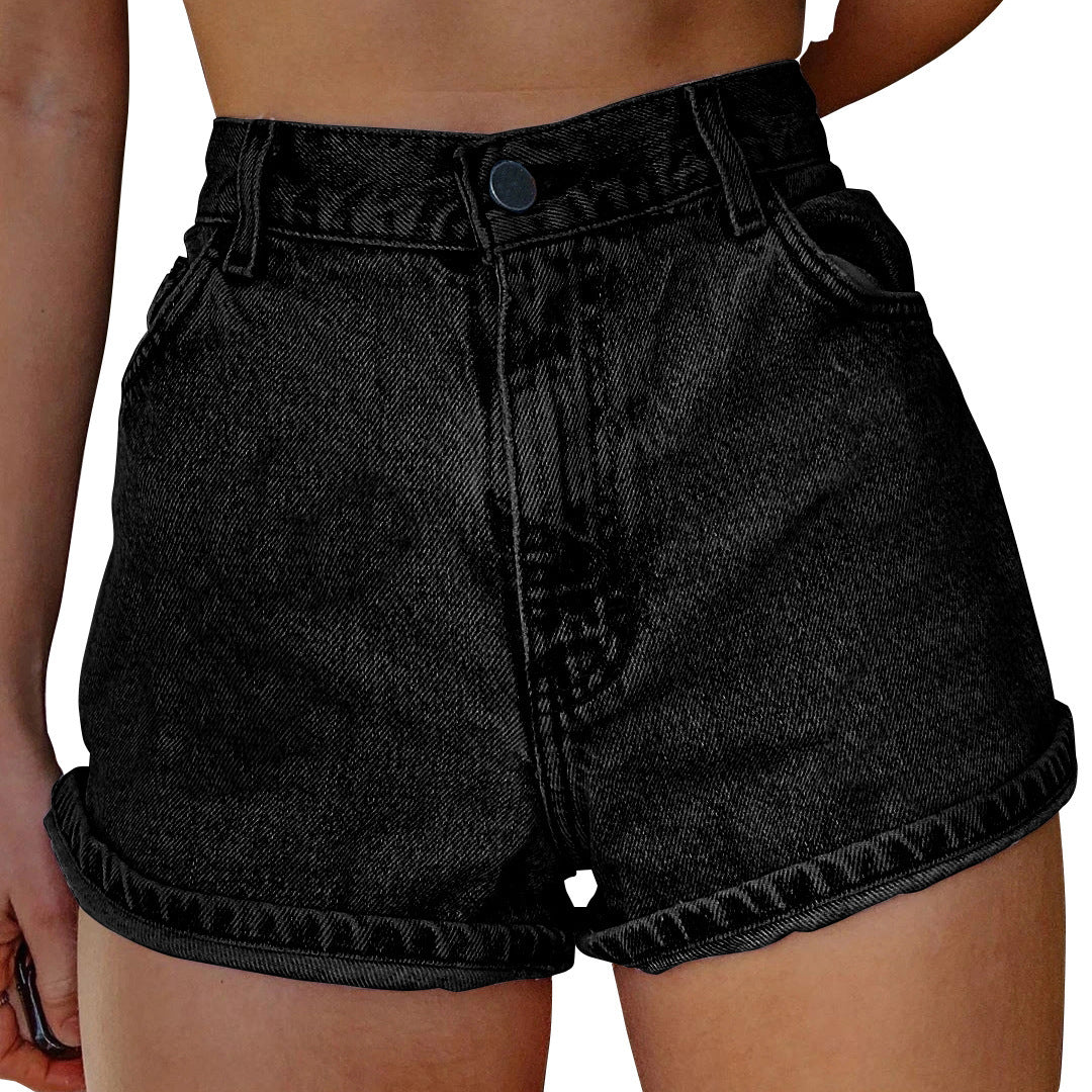 Short Vaquero Mujer Estilo Casual Urbano