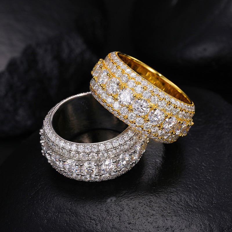 Anillo de Moissanita en Plata de Ley S925 – Brillo de Lujo al Mejor Precio