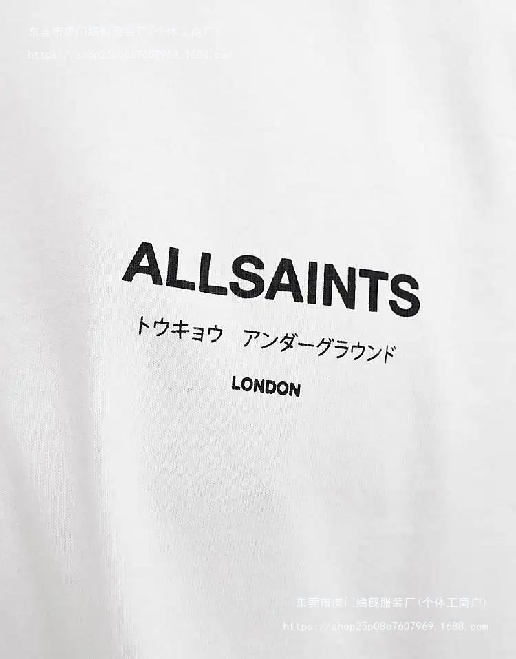 Camiseta unisex de algodón de marca de lujo de verano a la moda