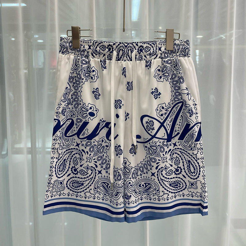 Conjunto Hombre Camisa y Shorts Casual Playa – Estilo Amiri