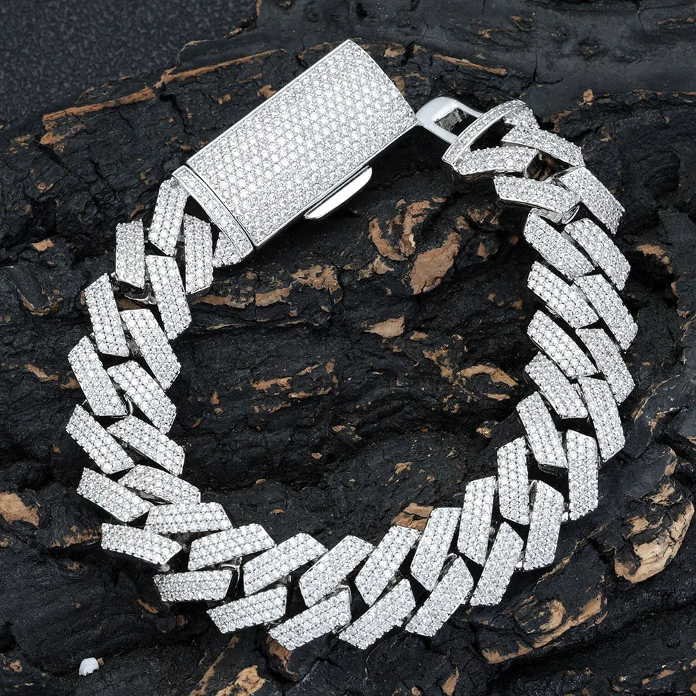 Pulsera Miami Ice Out para Hombre – Joyería Urbana con Flow 💎