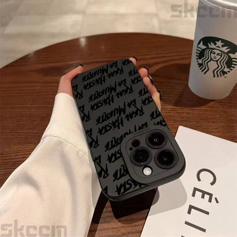 Fashion Hot Rapper Anuel AA Shockproof Phone Case for Iphone 16 Pro Max 15 14 11 12 13 Mini XS Max X XR 7 8 15 plus Matte Cover