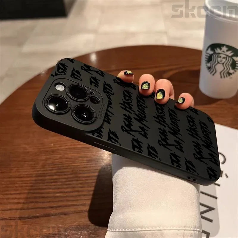 Fashion Hot Rapper Anuel AA Shockproof Phone Case for Iphone 16 Pro Max 15 14 11 12 13 Mini XS Max X XR 7 8 15 plus Matte Cover