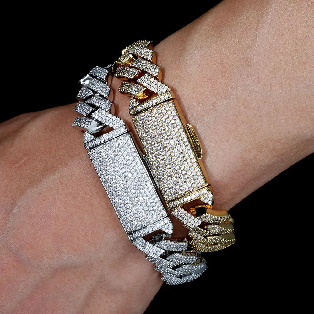 Pulsera Miami Ice Out para Hombre – Joyería Urbana con Flow 💎