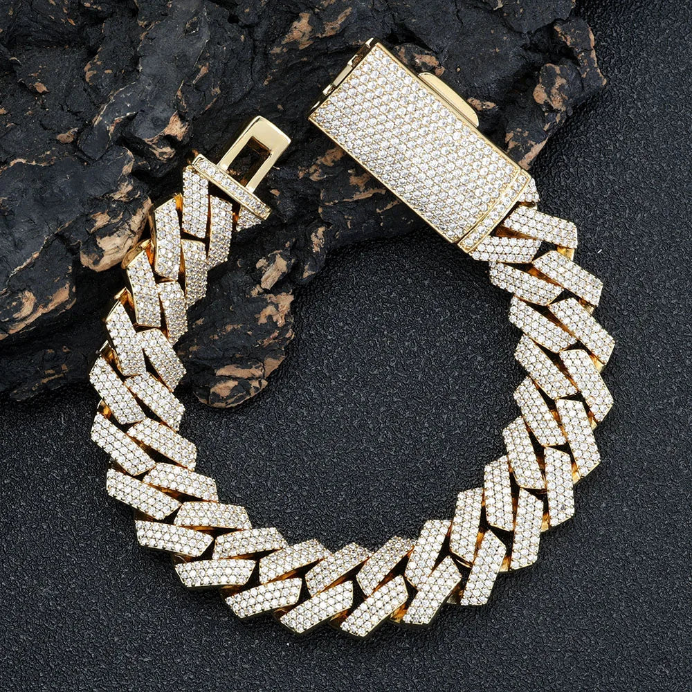 Pulsera Miami Ice Out para Hombre – Joyería Urbana con Flow 💎