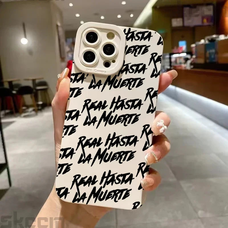 Fashion Hot Rapper Anuel AA Shockproof Phone Case for Iphone 16 Pro Max 15 14 11 12 13 Mini XS Max X XR 7 8 15 plus Matte Cover
