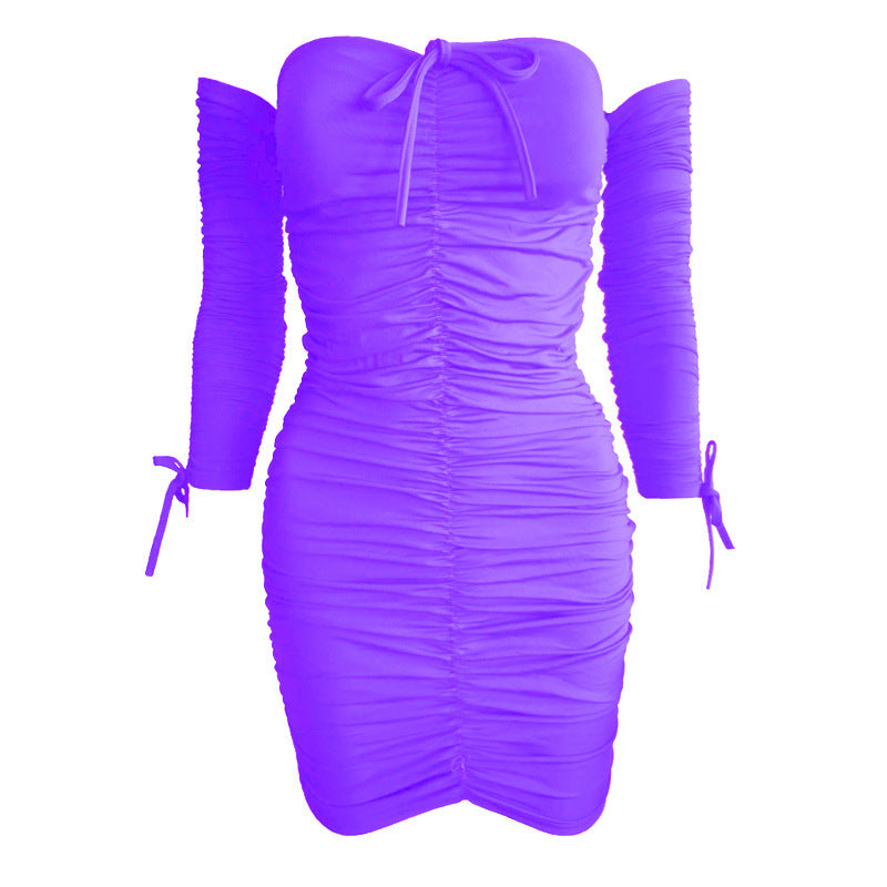 Vestido tubo con un solo hombro – Sexy & elegante