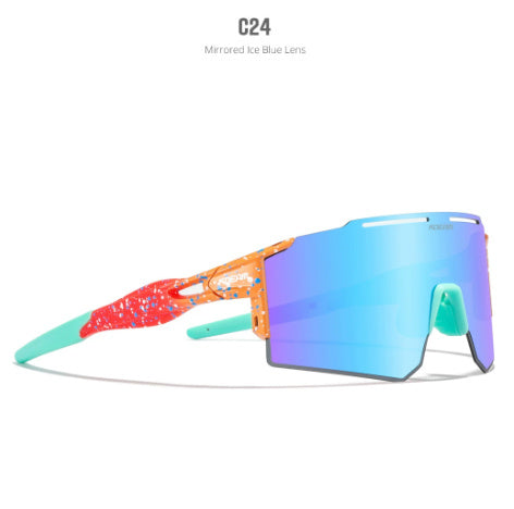 Gafas de sol polarizadas - protección total y resistencia al viento.