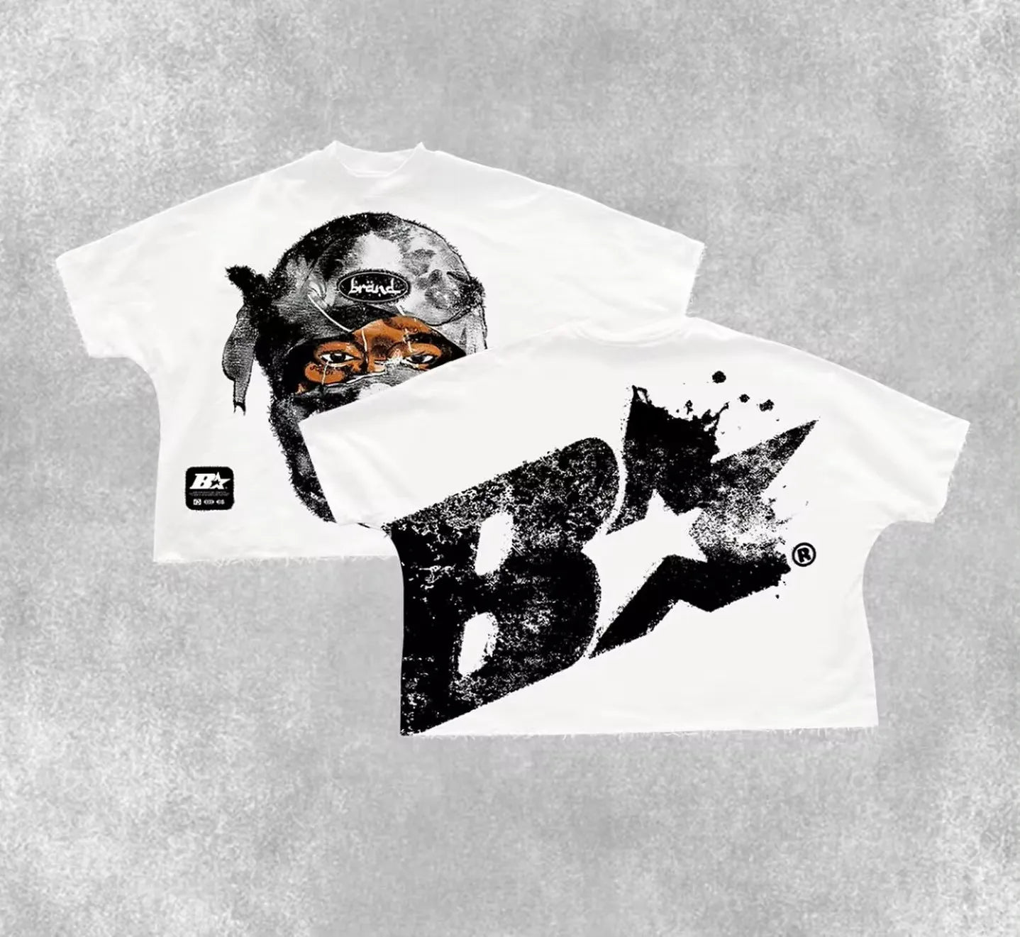 Camiseta Oversize Punk Y2K Gráfica Unisex | Estilo Harajuku Streetwear