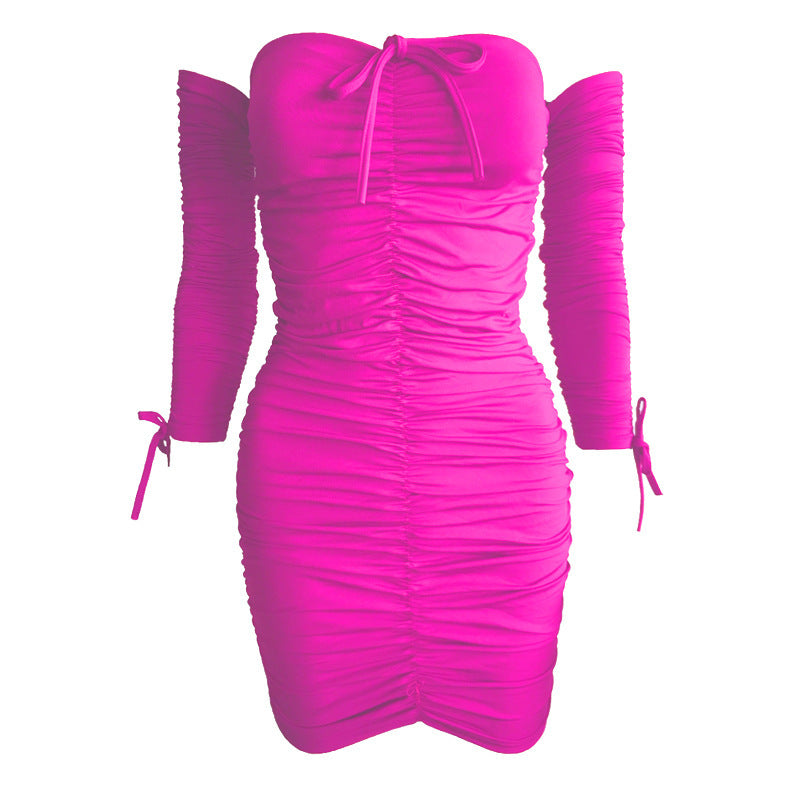 Vestido tubo con un solo hombro – Sexy & elegante