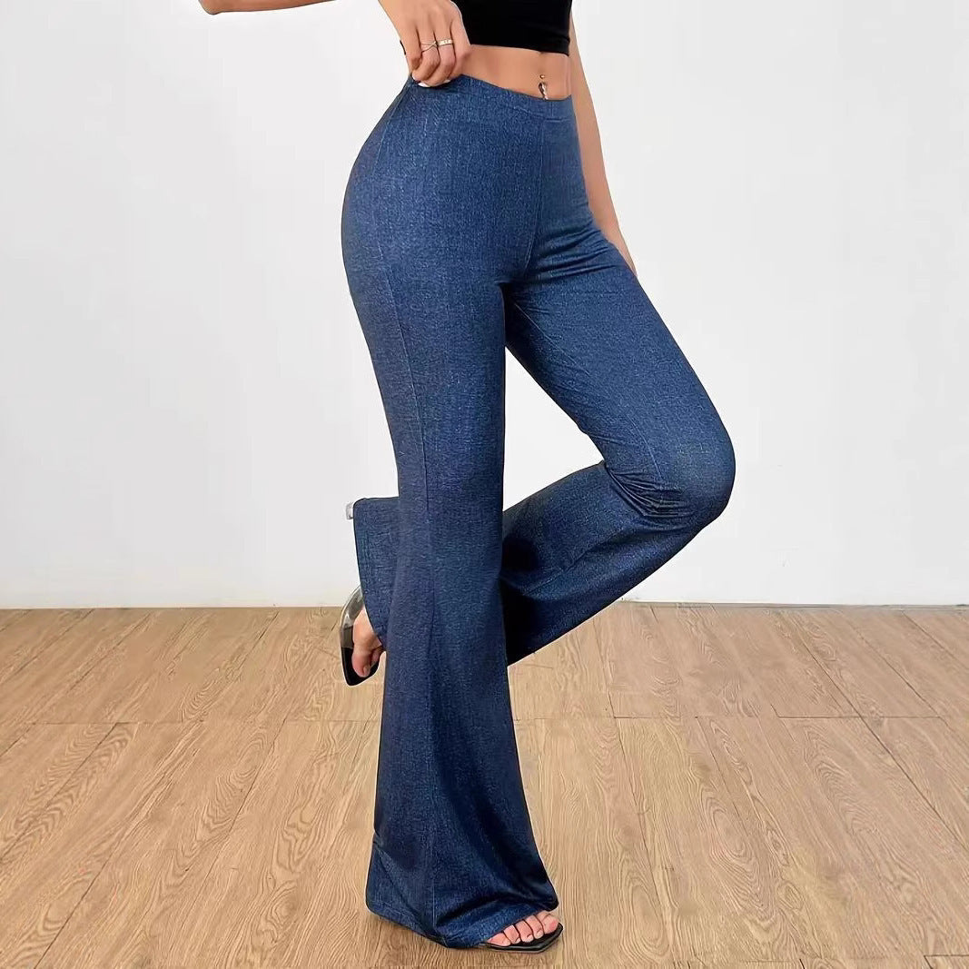 Pantalones acampanados cintura alta – Estilo vintage
