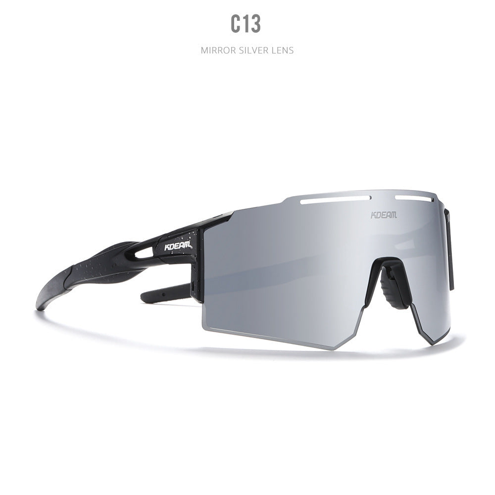 Gafas de sol polarizadas - protección total y resistencia al viento.