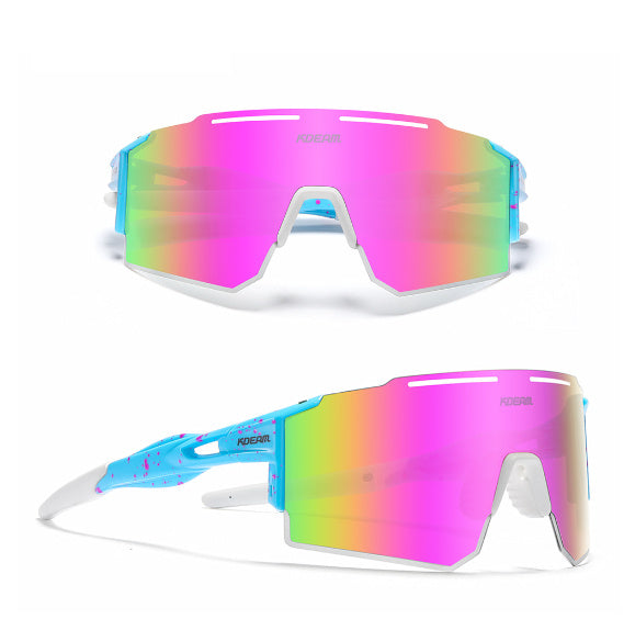 Gafas de sol polarizadas - protección total y resistencia al viento.