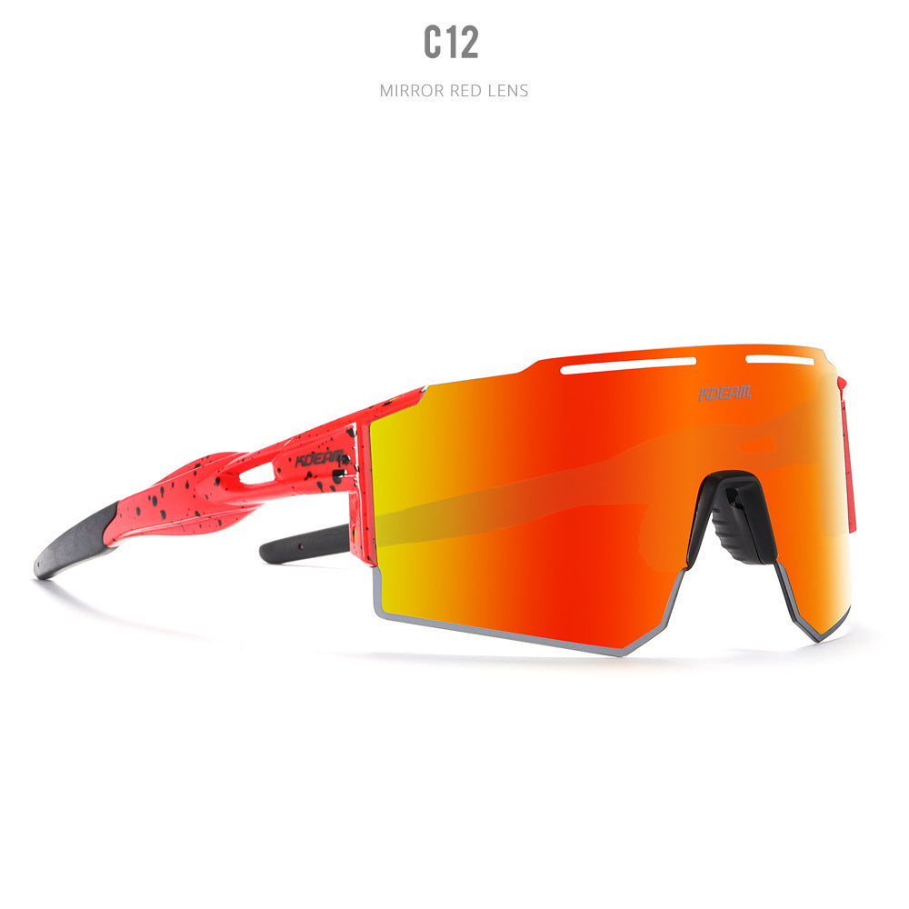 Gafas de sol polarizadas - protección total y resistencia al viento.