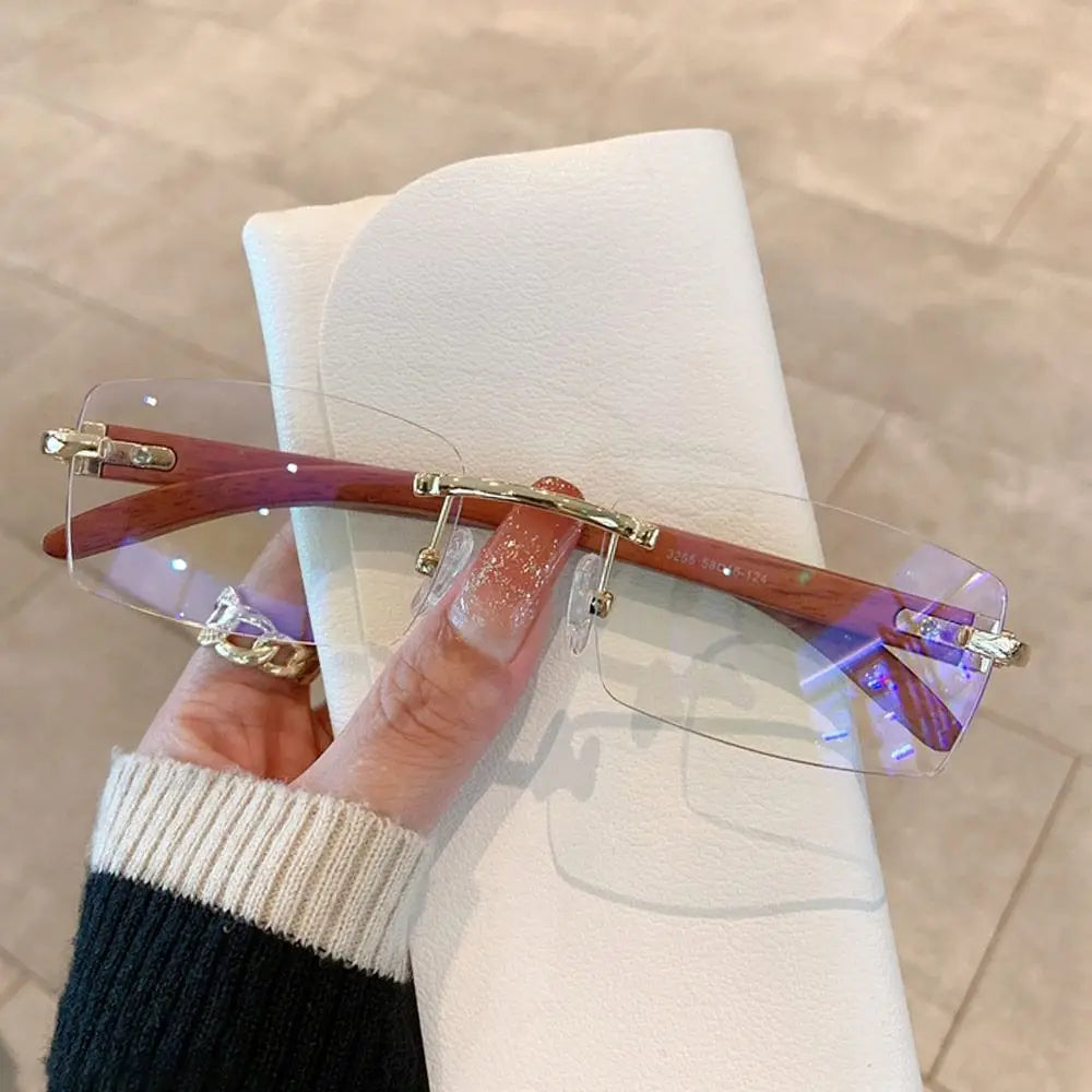 Gafas de Sol Retro CORTADAS sin Montura | Estilo Trap UV400