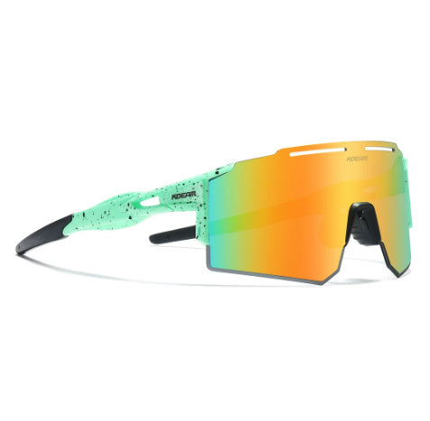 Gafas de sol polarizadas - protección total y resistencia al viento.
