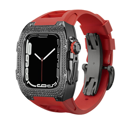 Correa de Reloj con Caja de Diamantes | Estilo Exclusivo Flow Hasta La Muerte