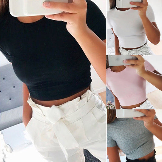 Camiseta de verano para mujer – Estilo europeo