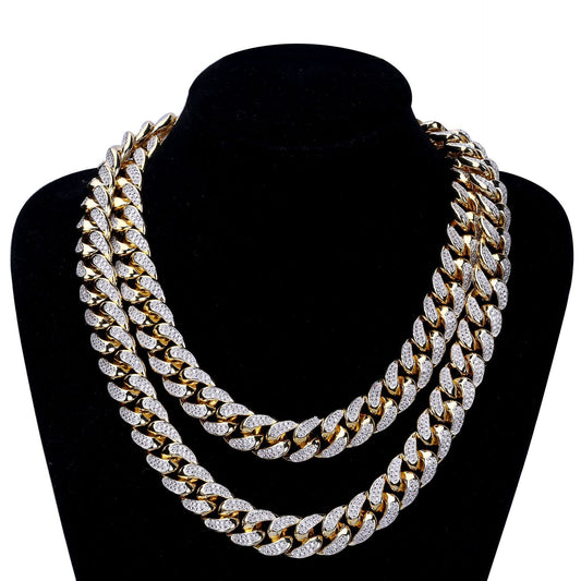 Cadena Grande de Oro para Hombre – Estilo Cubano Miami | Flow Callejero de Lujo