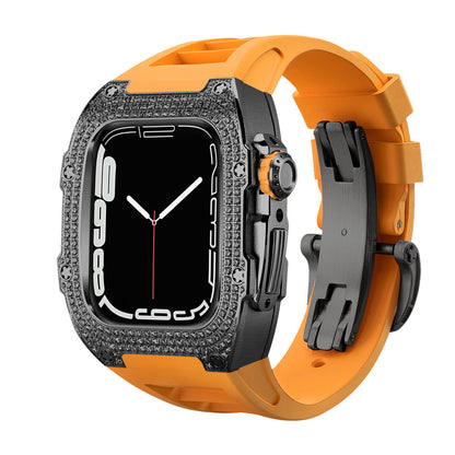 Correa de Reloj con Caja de Diamantes | Estilo Exclusivo Flow Hasta La Muerte