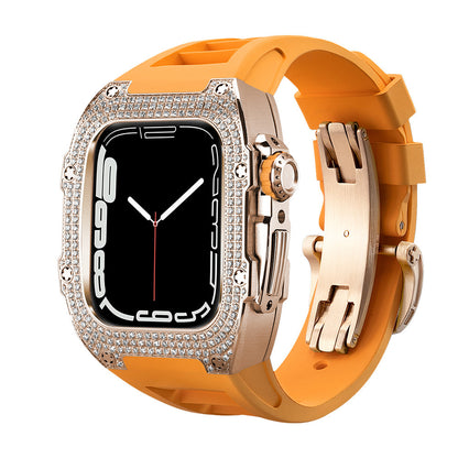 Correa de Reloj con Caja de Diamantes | Estilo Exclusivo Flow Hasta La Muerte