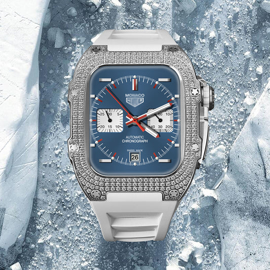 Correa de Reloj con Caja de Diamantes | Estilo Exclusivo Flow Hasta La Muerte