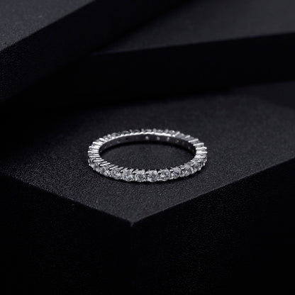 Anillo de Moissanita – Brillo Intenso, Estilo Inolvidable