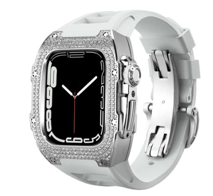 Correa de Reloj con Caja de Diamantes | Estilo Exclusivo Flow Hasta La Muerte
