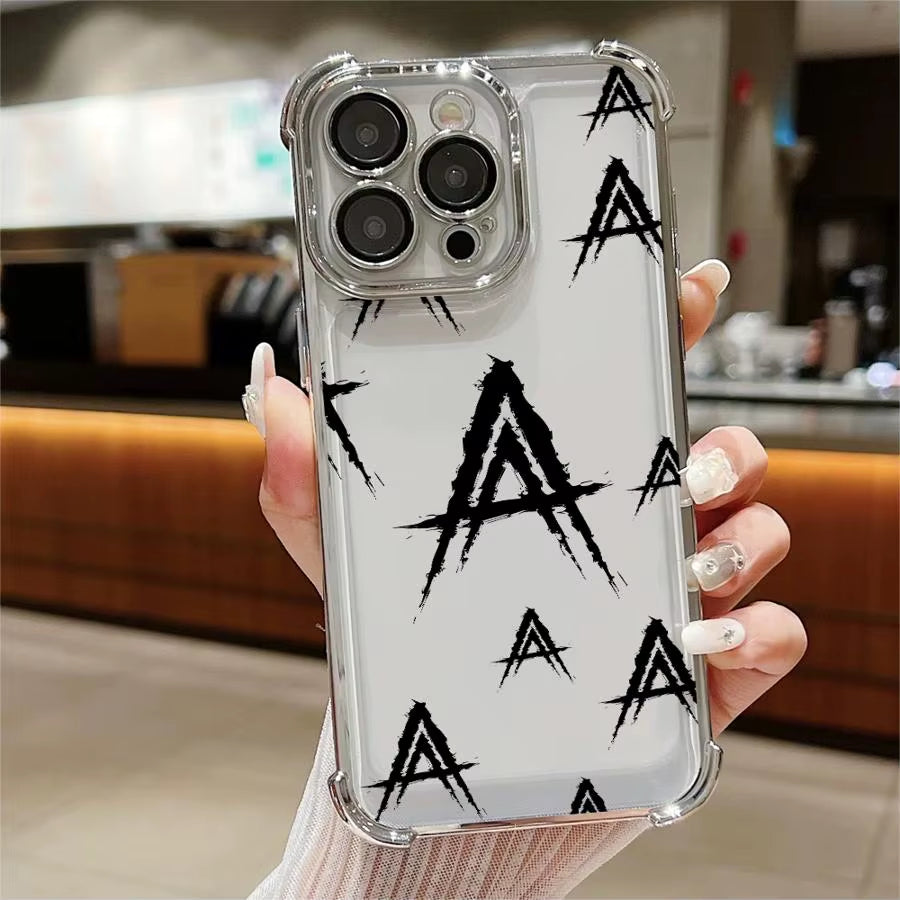 Fashion Hot Rapper Anuel AA Phone Case for Iphone 11 12 14 13 plus 16E 16 15 Pro MAX Clear Cover