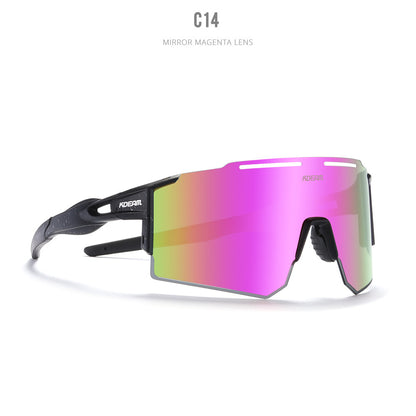 Gafas de sol polarizadas - protección total y resistencia al viento.