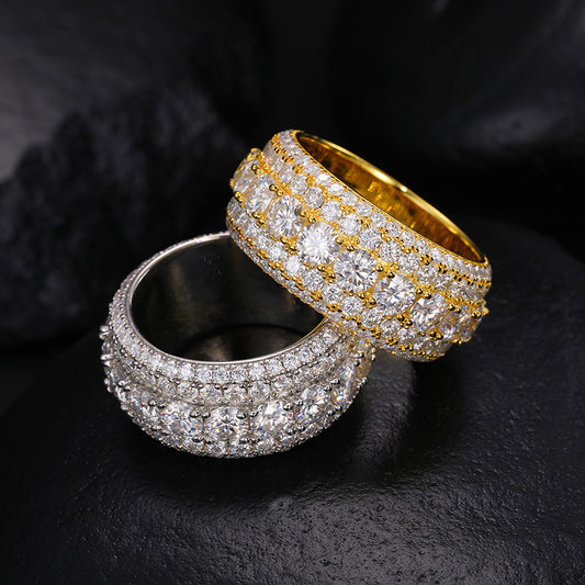 Anillo de Moissanita en Plata de Ley S925 – Brillo de Lujo al Mejor Precio