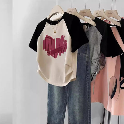 Camiseta Corta Mujer “Sweet & Spicy” | Estilo Urbano con Actitud