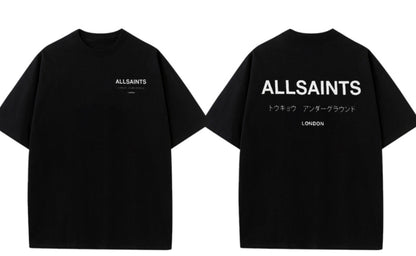 Camiseta unisex de algodón de marca de lujo de verano a la moda