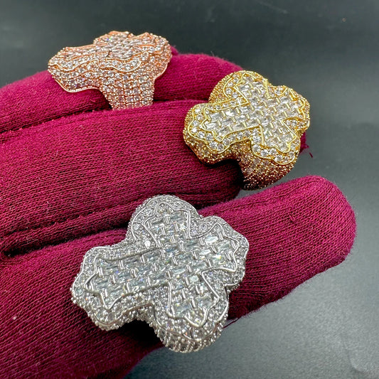 Anillo Trap Iced Out – Brilla con Flow con Circonitas AAAAA 💎🔥