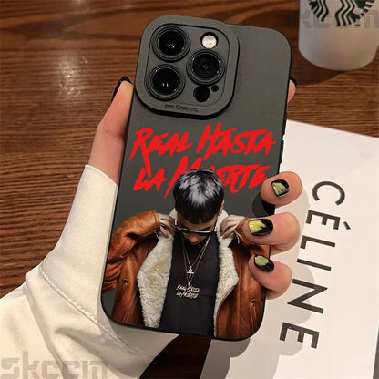 Fashion Hot Rapper Anuel AA Shockproof Phone Case for Iphone 16 Pro Max 15 14 11 12 13 Mini XS Max X XR 7 8 15 plus Matte Cover