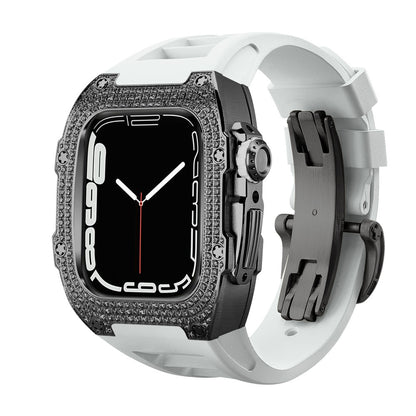 Correa de Reloj con Caja de Diamantes | Estilo Exclusivo Flow Hasta La Muerte