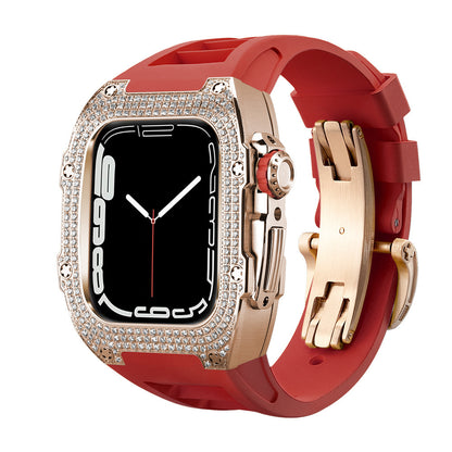 Correa de Reloj con Caja de Diamantes | Estilo Exclusivo Flow Hasta La Muerte